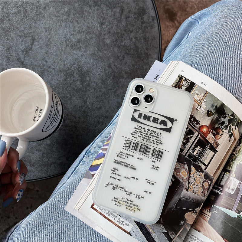 Ikea Letter frosted phone case